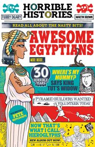 HORRIBLE HISTORIES: AWESOME EGYPTIANS (NEWSPAPER EDITION)
