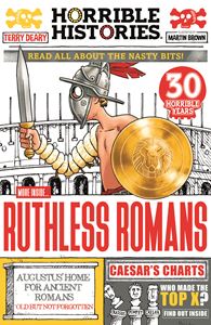 HORRIBLE HISTORIES: RUTHLESS ROMANS (NEWSPAPER ED) (PB)