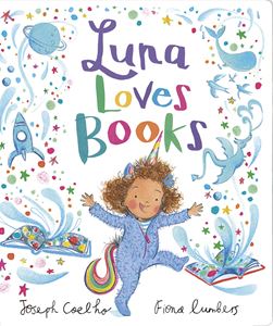 LUNA LOVES BOOKS (BOARD)