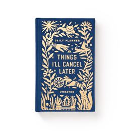 THINGS ILL CANCEL LATER UNDATED MINI PLANNER (GALISON)