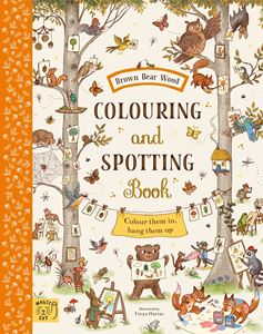 BROWN BEAR WOOD COLOURING AND SPOTTING BOOK (PB)