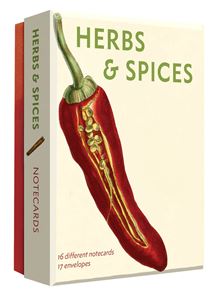 HERBS AND SPICES NOTECARD SET (ABBEVILLE)