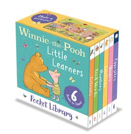 WINNIE THE POOH LITTLE LEARNERS POCKET LIBRARY (BOARD)