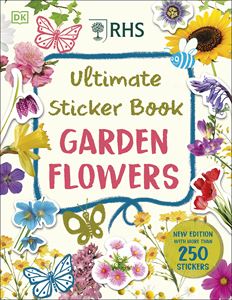 ULTIMATE STICKER BOOK: GARDEN FLOWERS (RHS) (PB)