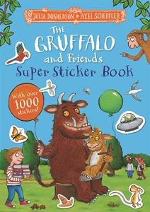 GRUFFALO AND FRIENDS SUPER STICKER BOOK (PB)
