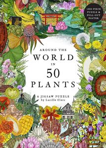 AROUND THE WORLD IN 50 PLANTS 1000 PIECE JIGSAW PUZZLE