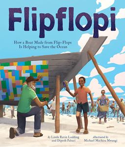FLIPFLOPI (BOAT MADE FROM FLIP FLOPS) (BEAMING BOOKS) (HB)
