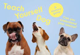 TEACH YOURSELF DOG: A MEMORY GAME (CARDS)