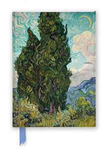 VINCENT VAN GOGH WHEAT FIELD CYPRESSES FOILED RULED A5 JOURN