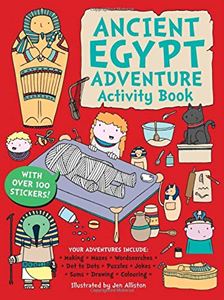 ANCIENT EGYPT ADVENTURE ACTIVITY BOOK (BUTTON BOOKS) (PB)