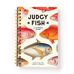 JUDGY FISH STICKER BOOK (SPIRAL BOUND HB)