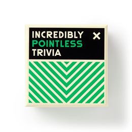 INCREDIBLY POINTLESS TRIVIA (CARDS) (BRASS MONKEY)
