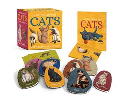 FOR THE LOVE OF CATS: A WOODEN MAGNET SET MINI KIT
