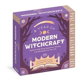 YEAR OF MODERN WITCHCRAFT 2024 PAGE A DAY CALENDAR