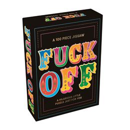 FUCK OFF 100 PIECE JIGSAW PUZZLE