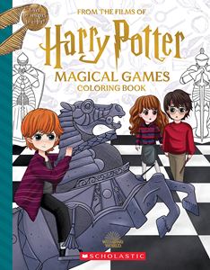 HARRY POTTER MAGICAL GAMES COLOURING BOOK (PB)