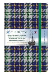 TARTAN CLOTH NOTEBOOK LARGE: THE HECTOR (COMMEMORATIVE)