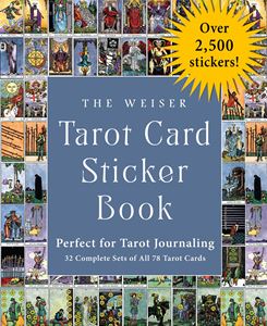 WEISER TAROT CARD STICKER BOOK (RED WHEEL/WEISER) (PB)