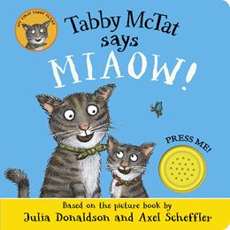 TABBY MCTAT SAYS MIAOW (SOUND BOOK)
