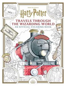 HARRY POTTER: TRAVELS/ WIZARDING WORLD COLORING BOOK (PB)