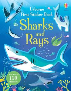 FIRST STICKER BOOK: SHARKS AND RAYS (PB)