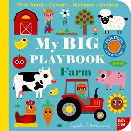 MY BIG PLAYBOOK: FARM (FELT FLAPS) (BOARD)