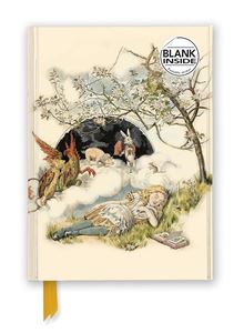 BRITISH LIBRARY ALICE ASLEEP FOILED BLANK A5 JOURNAL (HB)