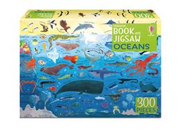 USBORNE BOOK AND JIGSAW: OCEANS (NEW)