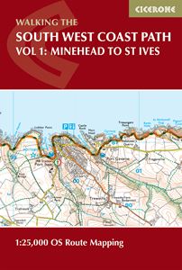 SOUTH WEST COAST PATH MAP BOOKLET VOL 1 (2ND ED) (PB)