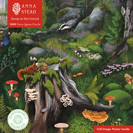 ANNA STEAD DEEP IN THE FOREST 1000 PIECE SUSTAINABLE JIGSAW