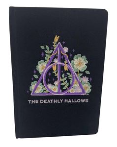 HARRY POTTER: THE DEATHLY HALLOWS EMBROIDERED JOURNAL (HB)