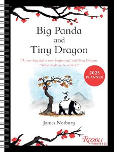 BIG PANDA AND TINY DRAGON PLANNER 2025 (SPIRAL)